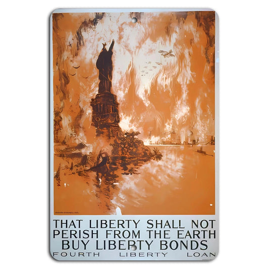 That Liberty Shall Not Perish Buy Liberty Bonds Sign — product artwork