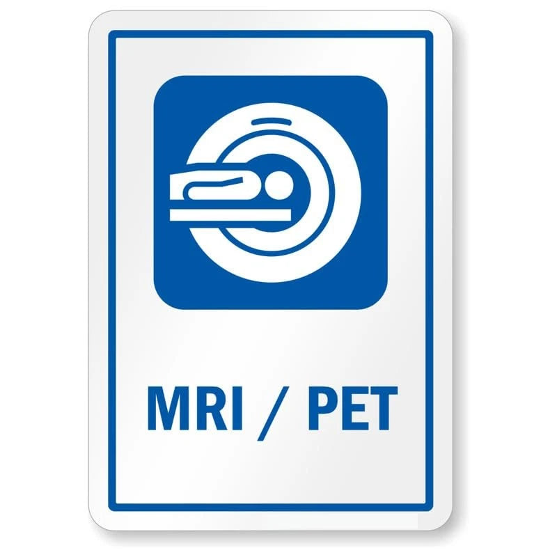 Mri Pet Hospital Aluminum Sign — product artwork