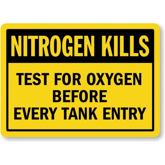 Nitrogen Kills Aluminum Sign — product artwork
