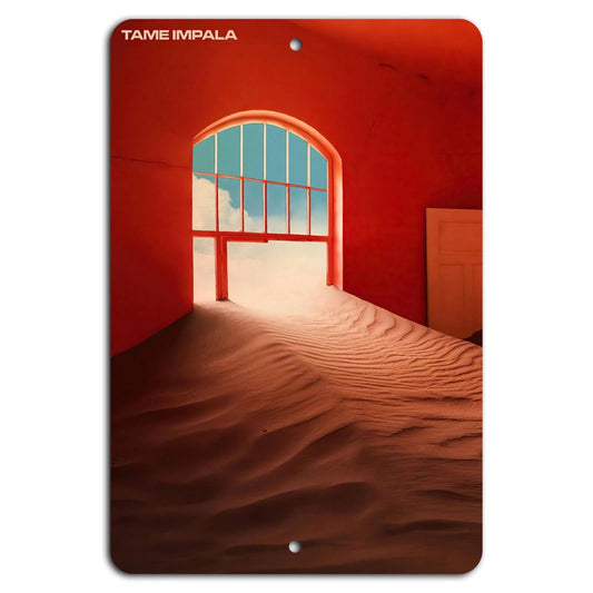 Decorative Desert Dreamscapes Vertical Aluminum Sign — product artwork