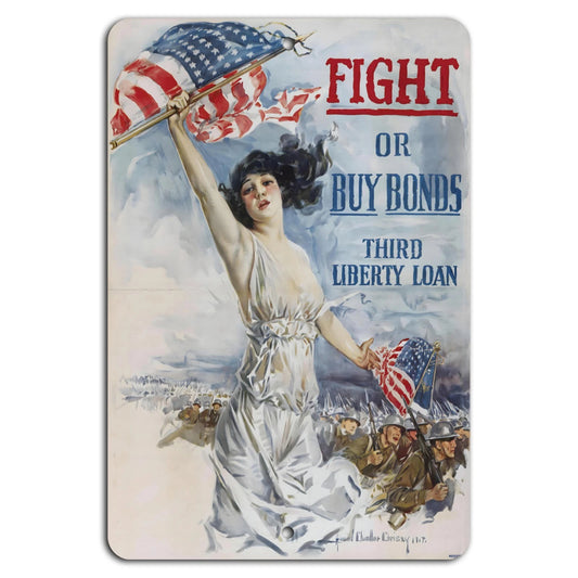 Fight Third Liberty Loan Sign — product artwork