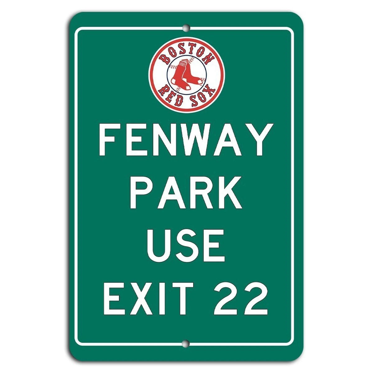 Fenway Park Rustic Highway Aluminum Sign — product artwork