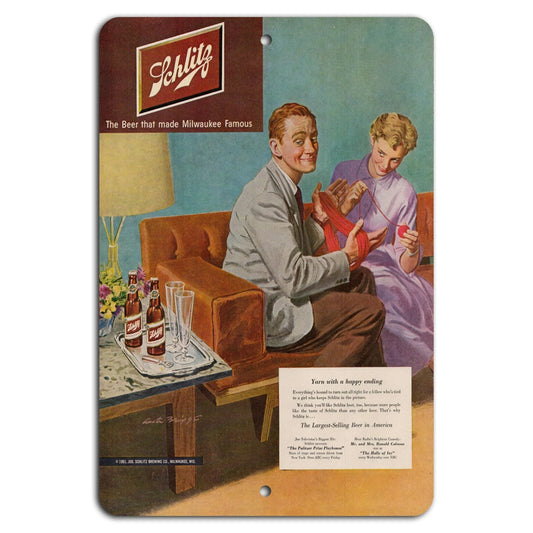 Schlitz Beer That Made Milwaukee Famous Sign — product artwork