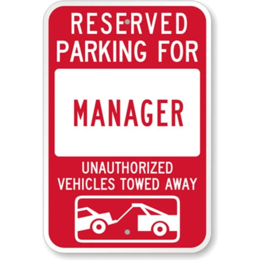 Manual Dishwashing Procedures Kitchen Aluminum Sign — product artwork