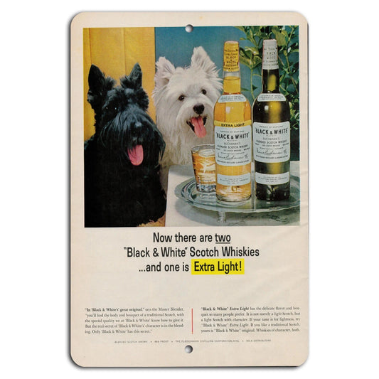 Scotch Whisky Vintage Aluminum Sign — product artwork