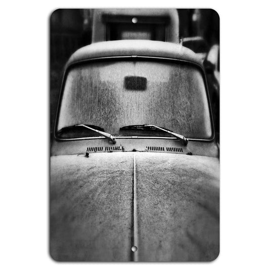 Vintage Handmade Retro Classic Automobile Aluminum Sign — product artwork