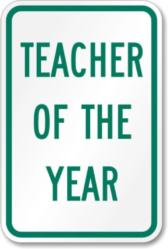 Teacher Office Aluminum Sign — product artwork