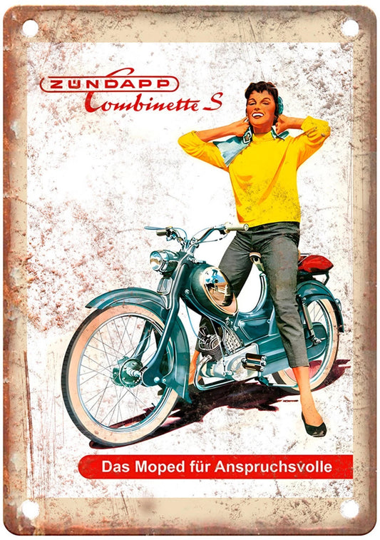 Das Moped Anspruchsvolle Sign — product artwork
