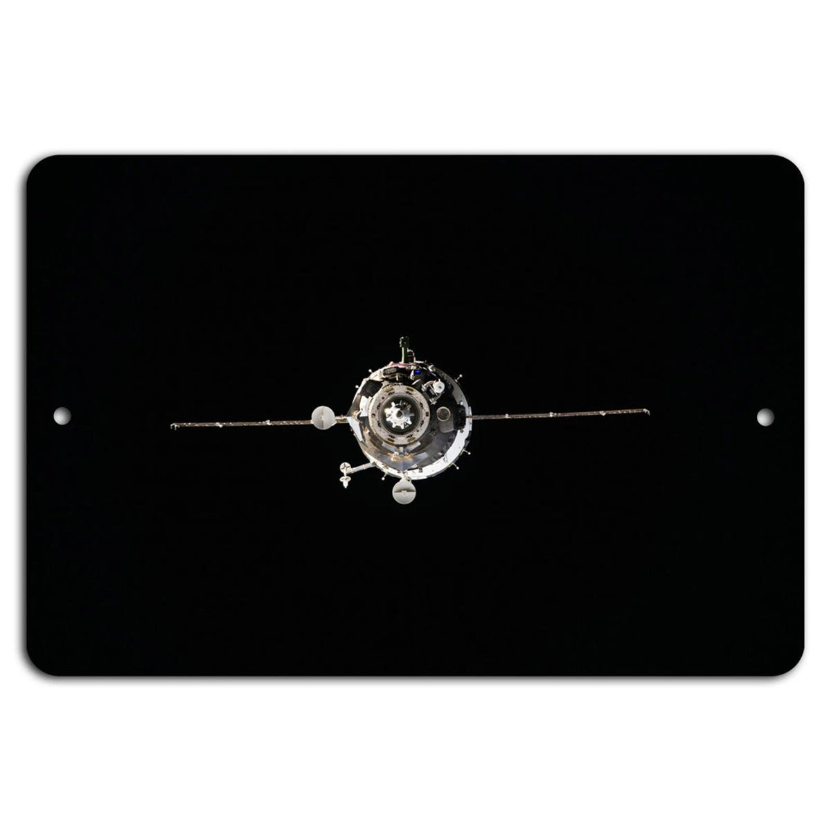 Spacecraft Adventure Modern Aluminum Sign — product artwork