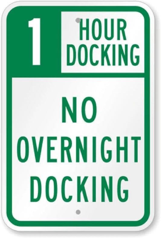 Docking Business Aluminum Sign — product artwork
