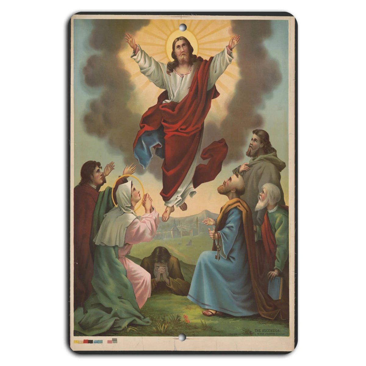 Divine Moment Vertical Aluminum Sign — product artwork