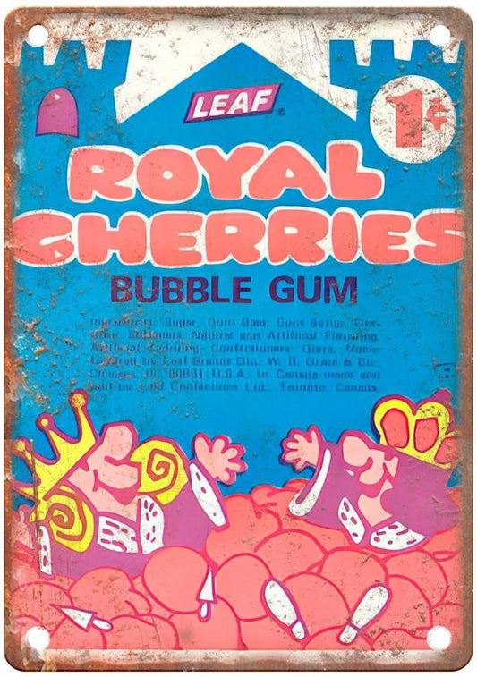 Leaf Bubble Gum Sign — product artwork