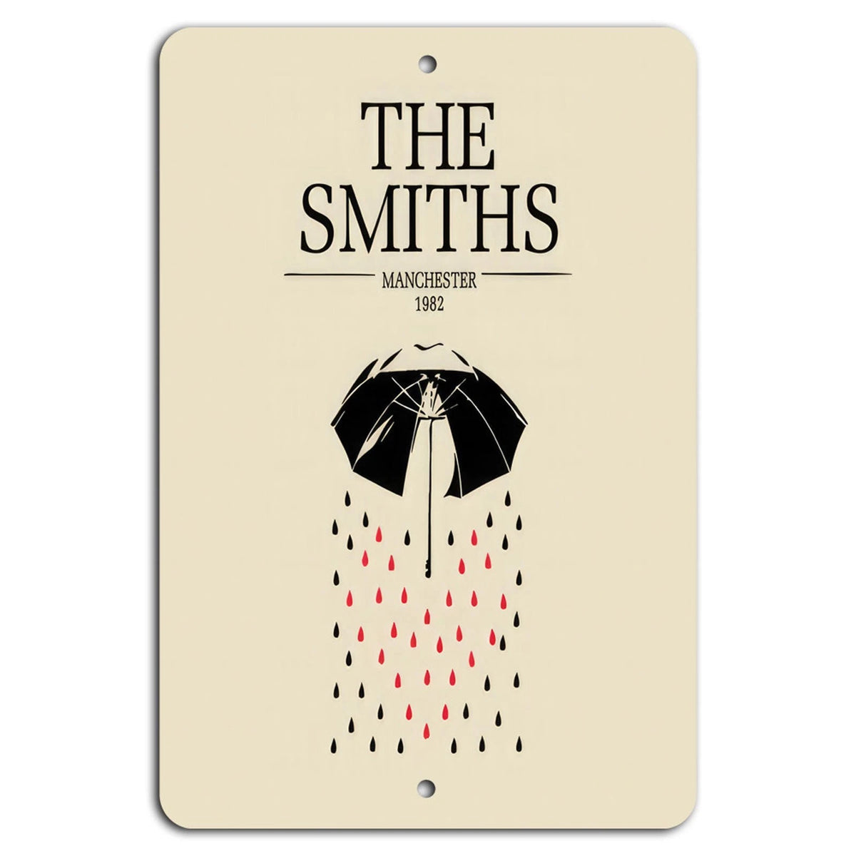 The Smiths Vintage Rock Culture Aluminum Sign — product artwork