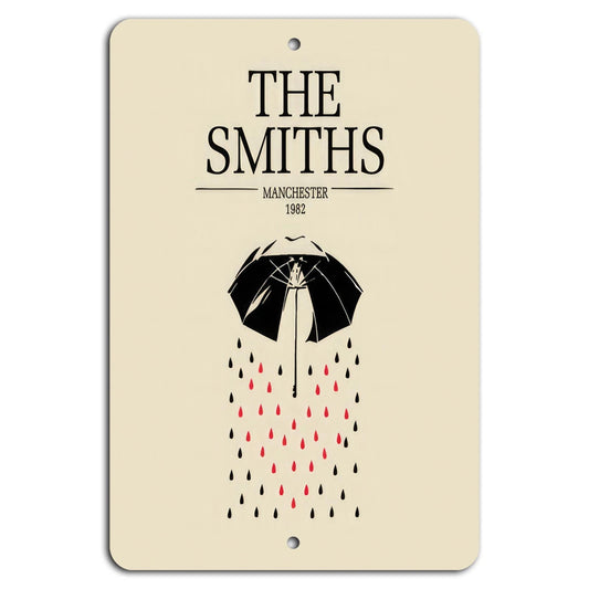 The Smiths Vintage Rock Culture Aluminum Sign — product artwork