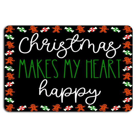 Christmas Handmade Festive Joy Aluminum Sign — product artwork