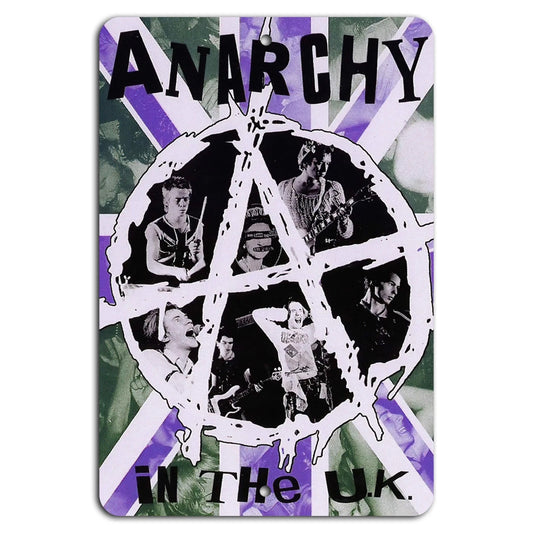 Punk Revolution Decorative Vertical Aluminum Sign — product artwork