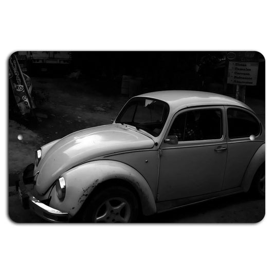 Vintage Beetle Retro Classic Car Aluminum Sign — product artwork