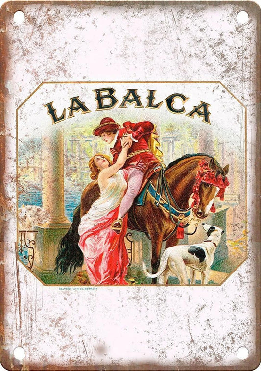 Cigar Box Reproduction Vintage Style Aluminum Sign — product artwork