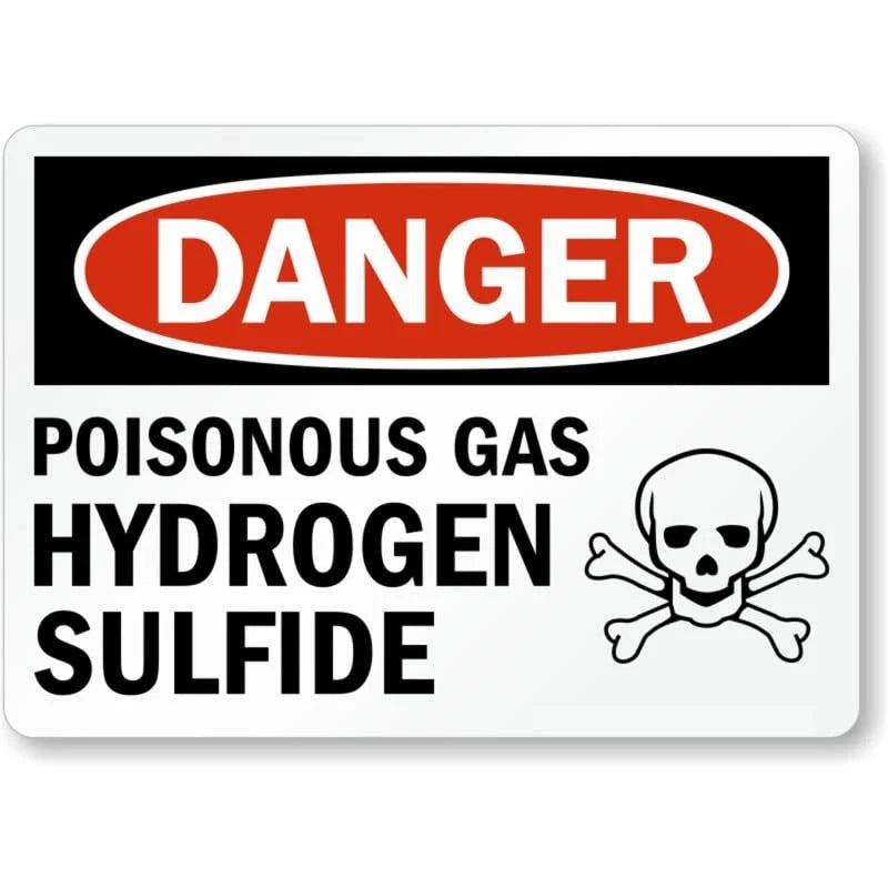 Poison Store Bilingual Danger Aluminum Sign — product artwork
