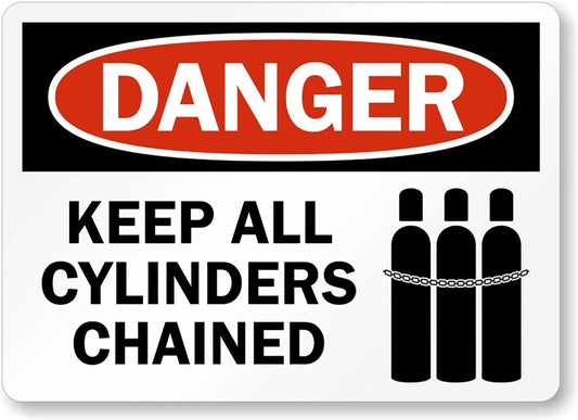 Danger Holes Aluminum Sign — product artwork