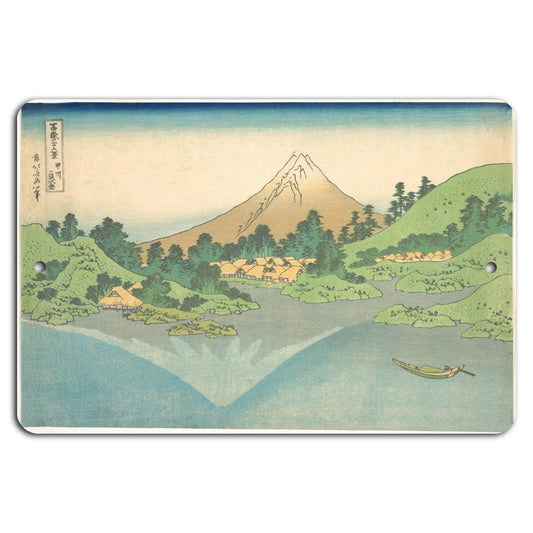 Mount Fuji Scenic Nature Aluminum Sign — product artwork