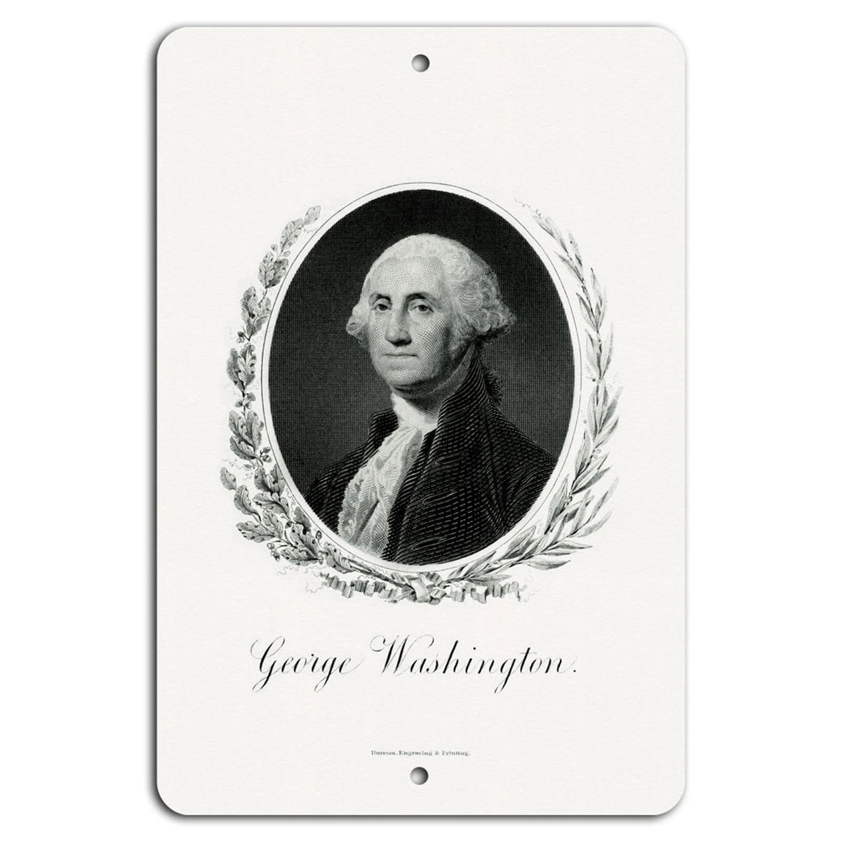 George Washington Vintage Classic Aluminum Sign — product artwork