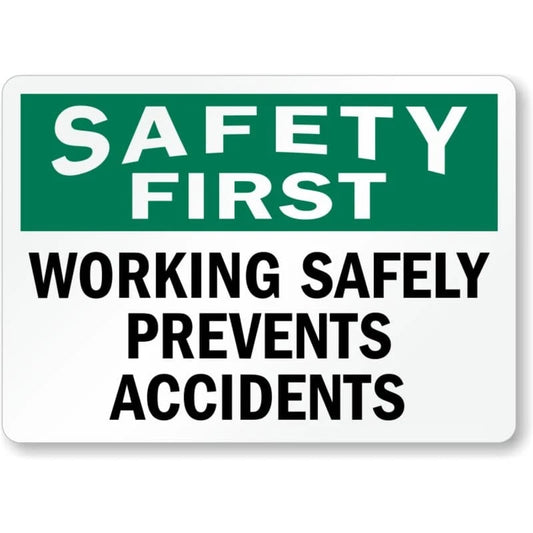 Prevent the Spread Wash Your Hands Notice Aluminum Sign — product artwork