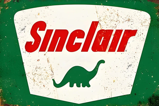 Sinclair Funny Aluminum Sign — product artwork