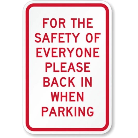 Safety of Every One Aluminum Sign — product artwork