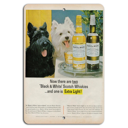 Scotch Whisky Vintage Decorative Aluminum Sign — product artwork