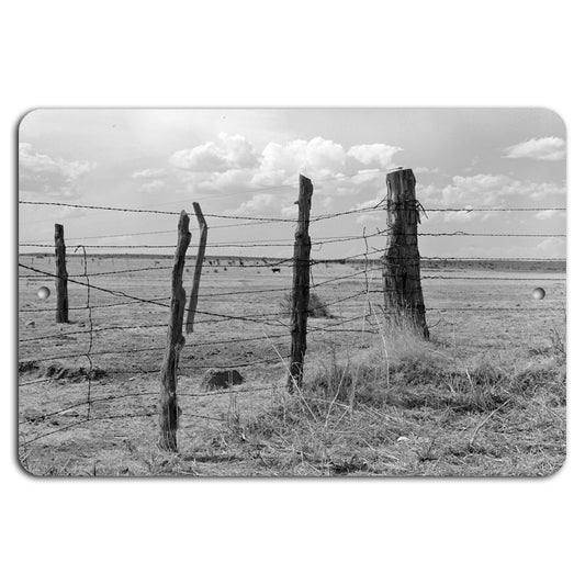 Rustic Prairie Handmade Decorative Aluminum Sign — product artwork