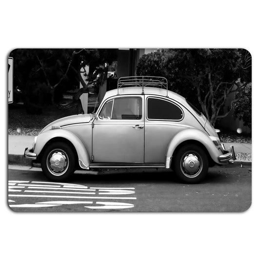 Vintage Beetle Street Side Aluminum Sign — product artwork