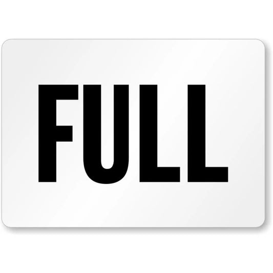 Full Chemical Safety Aluminum Sign — product artwork