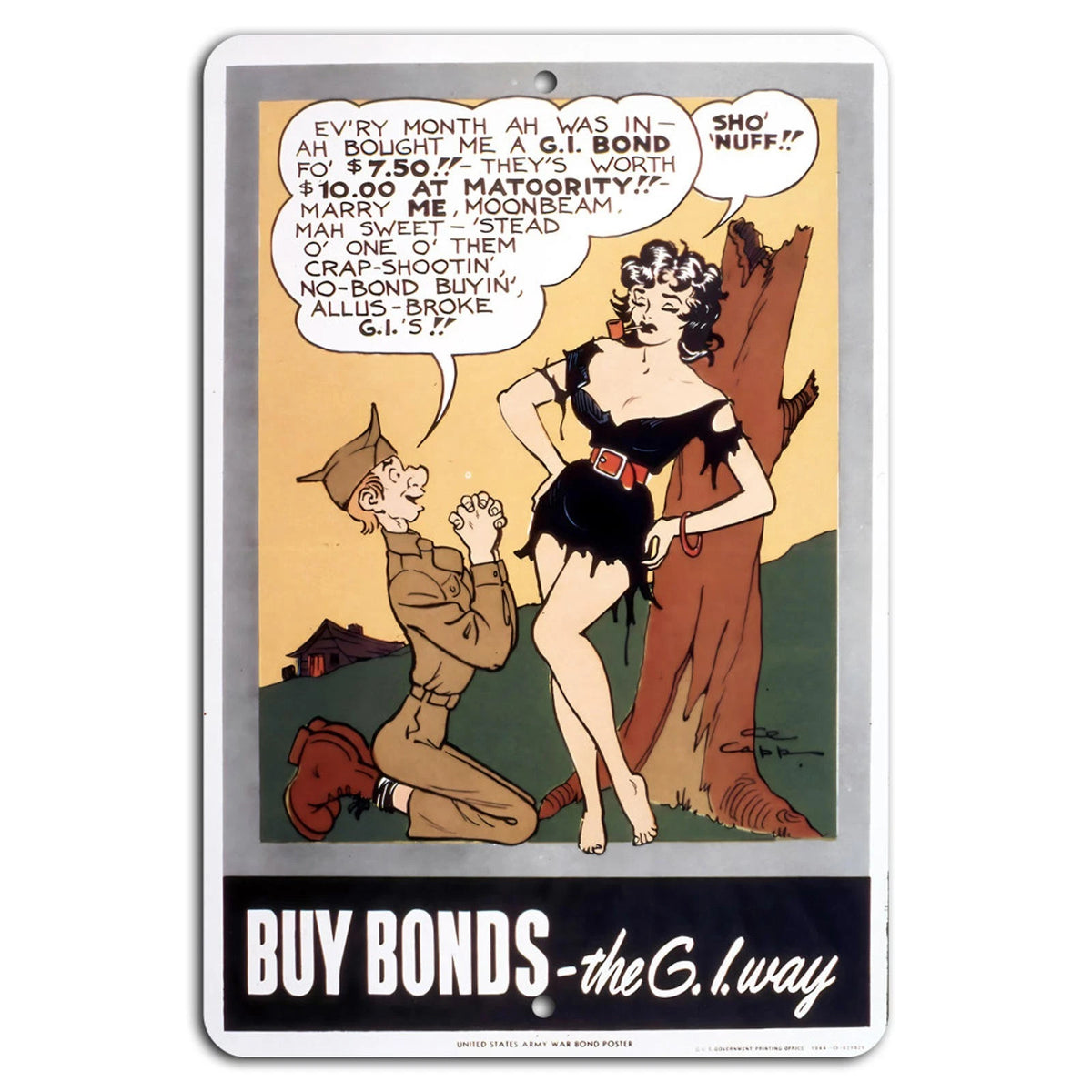 Every Month I Bought a GI Bond Sign — product artwork